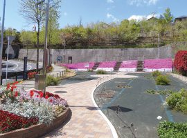 官民一体となって緑化を行った「四季の花プロジェクト」（万福寺さとやま公園）