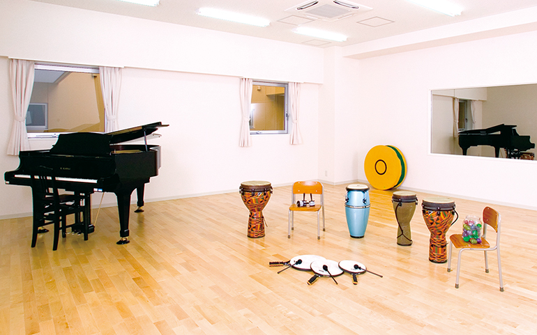 会場の音楽療法室イメージ