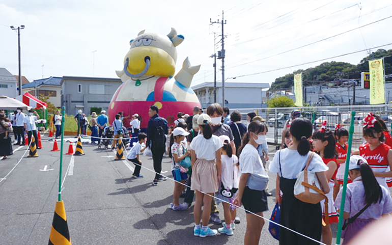 百草園駅前商店会 秋祭りイメージ