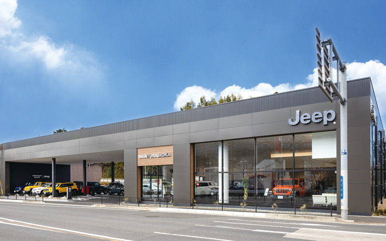 ジープ新百合ヶ丘 店舗外観