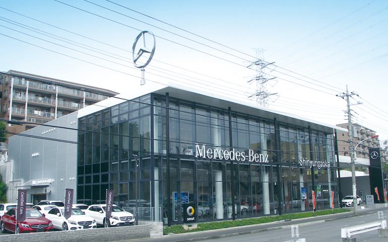 メルセデス・ベンツ新百合ヶ丘 店舗外観