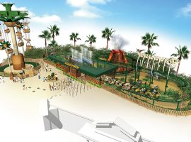 「ディノランナー」（右）と「プテラノドンとお空の大冒険」（左）※イメージ