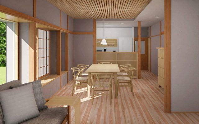 完成イメージパース