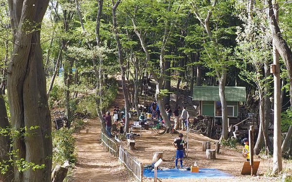 篭谷戸にあるログハウスイメージ