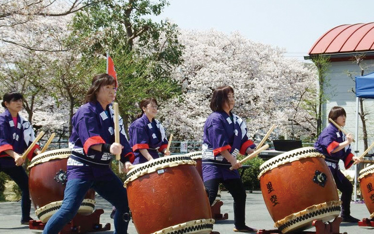 多摩川桜のコンサート イメージ